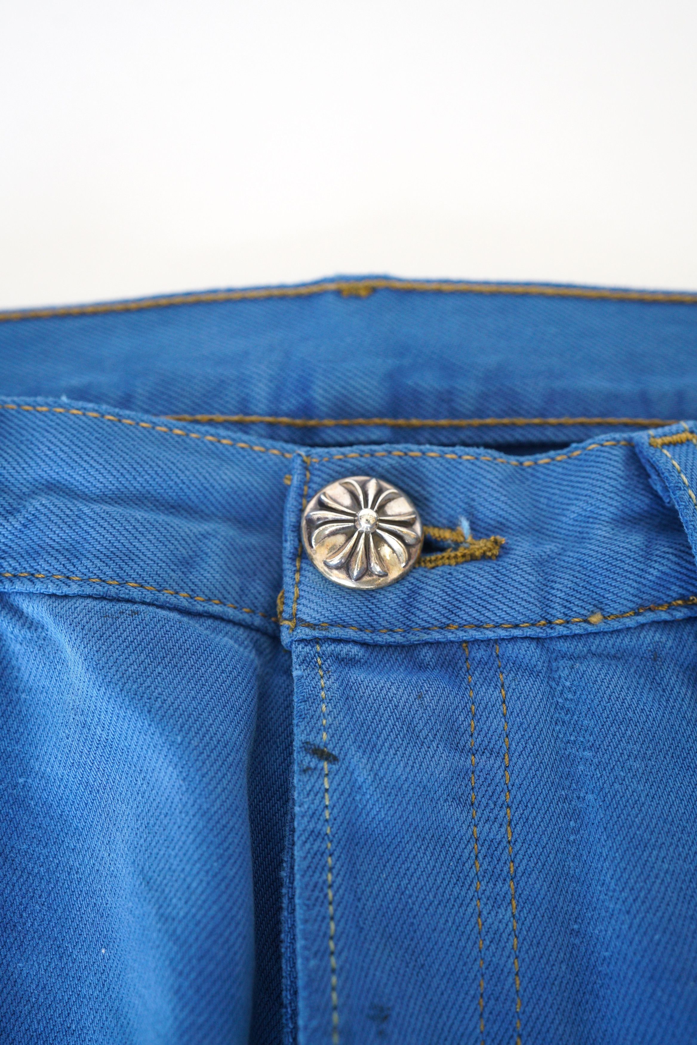 Chrome Hearts Chrome Hearts Levi's 501 London CLB Cross Patch Jeans - 30 Size US 30 / EU 46 - 7 Thumbnail