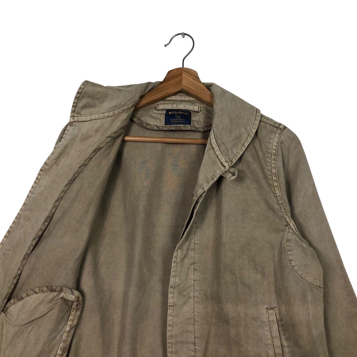 Japanese Brand 📌Vintage Chore Work Jacket Woolrich Duck Canvas Size US M / EU 48-50 / 2 - 13 Thumbnail
