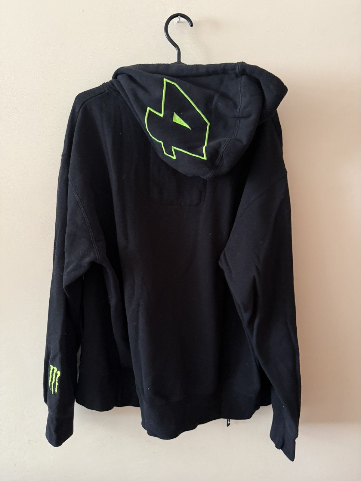 Fox Racing Vintage Fox Monster Energy Racing #4 Full Zip Hoodie L Size Size US L / EU 52-54 / 3 - 8 Thumbnail