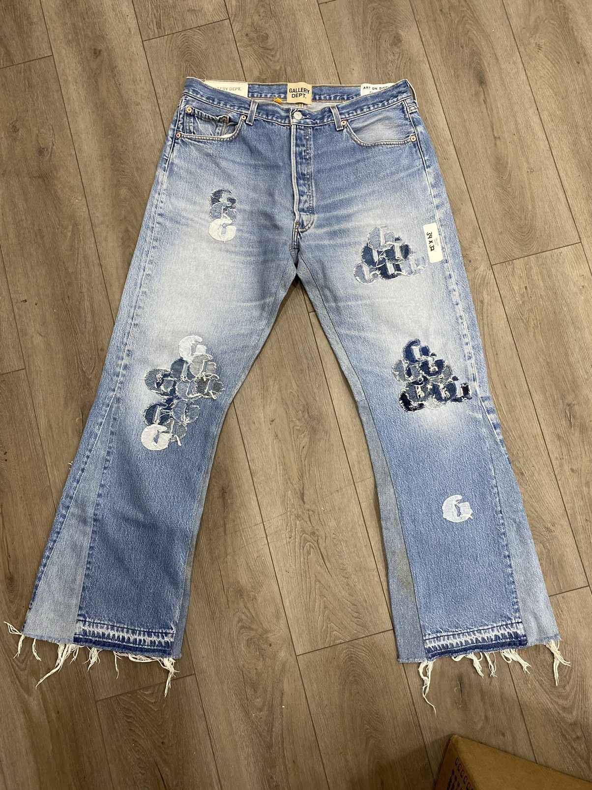 Gallery Dept. Gallery Dept. G Patch Jeans Size US 34 / EU 50 - 1 Thumbnail