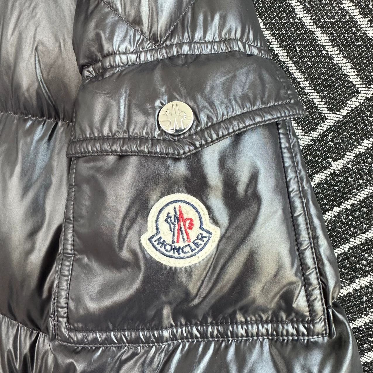 Moncler Moncler Hanoverian 99 New Shiny Black Down Coat 4 Size US XL / EU 56 / 4 - 5 Thumbnail