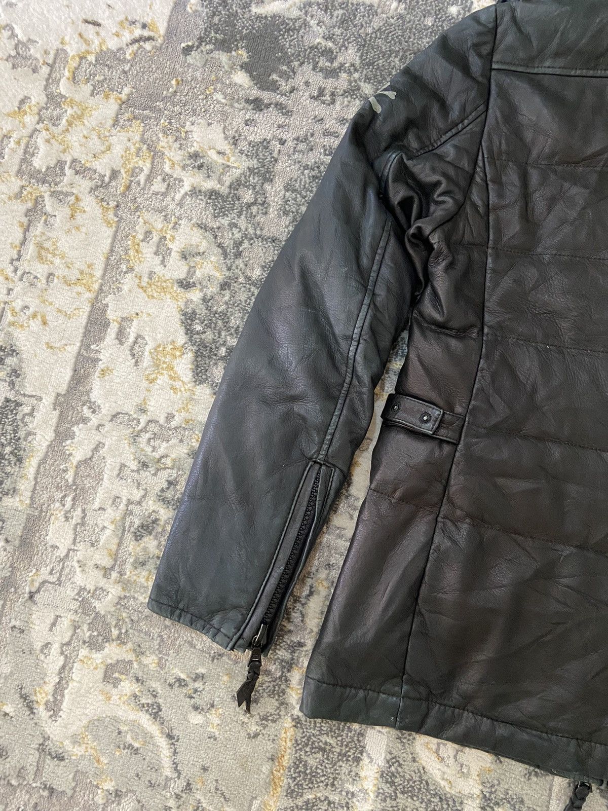 Leather × Mastermind Japan × Roen CRAZY RARE ROEN MASTERMIND BIKER LEATHER JACKET Size US S / EU 44-46 / 1 - 19 Thumbnail