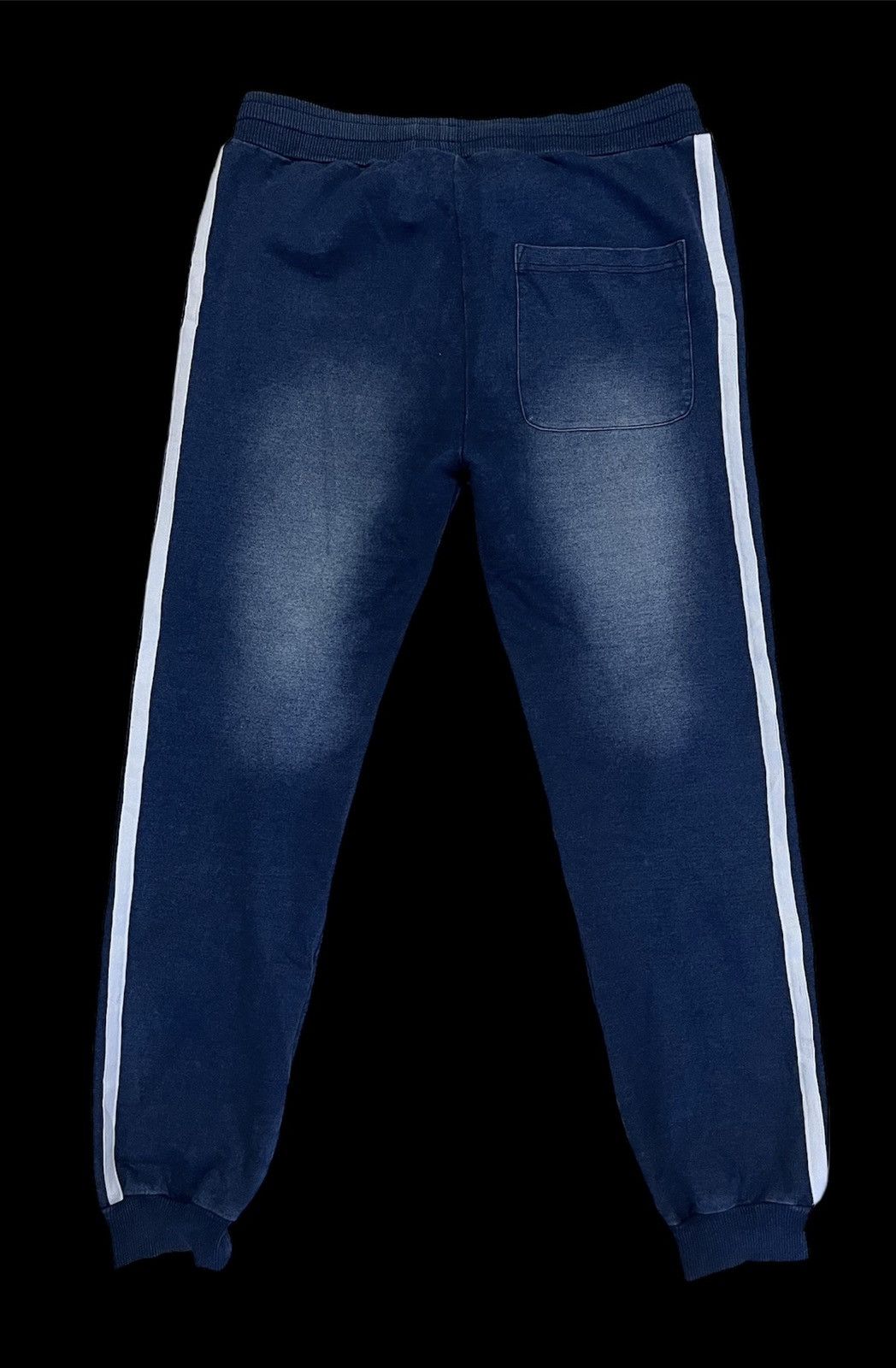 Japanese Brand Denim Blue Jogger Pants Size US 35 - 5 Thumbnail