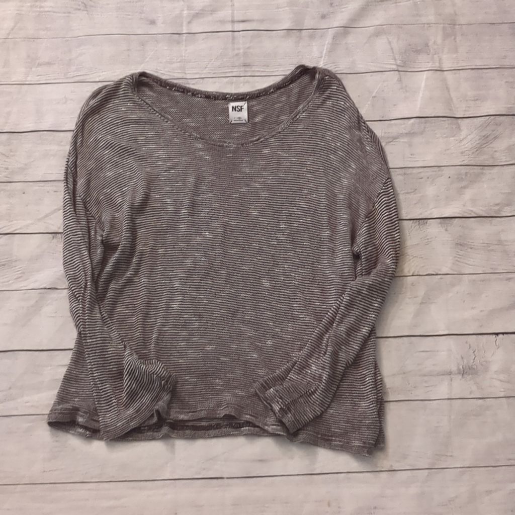 NSF stripe top size medium