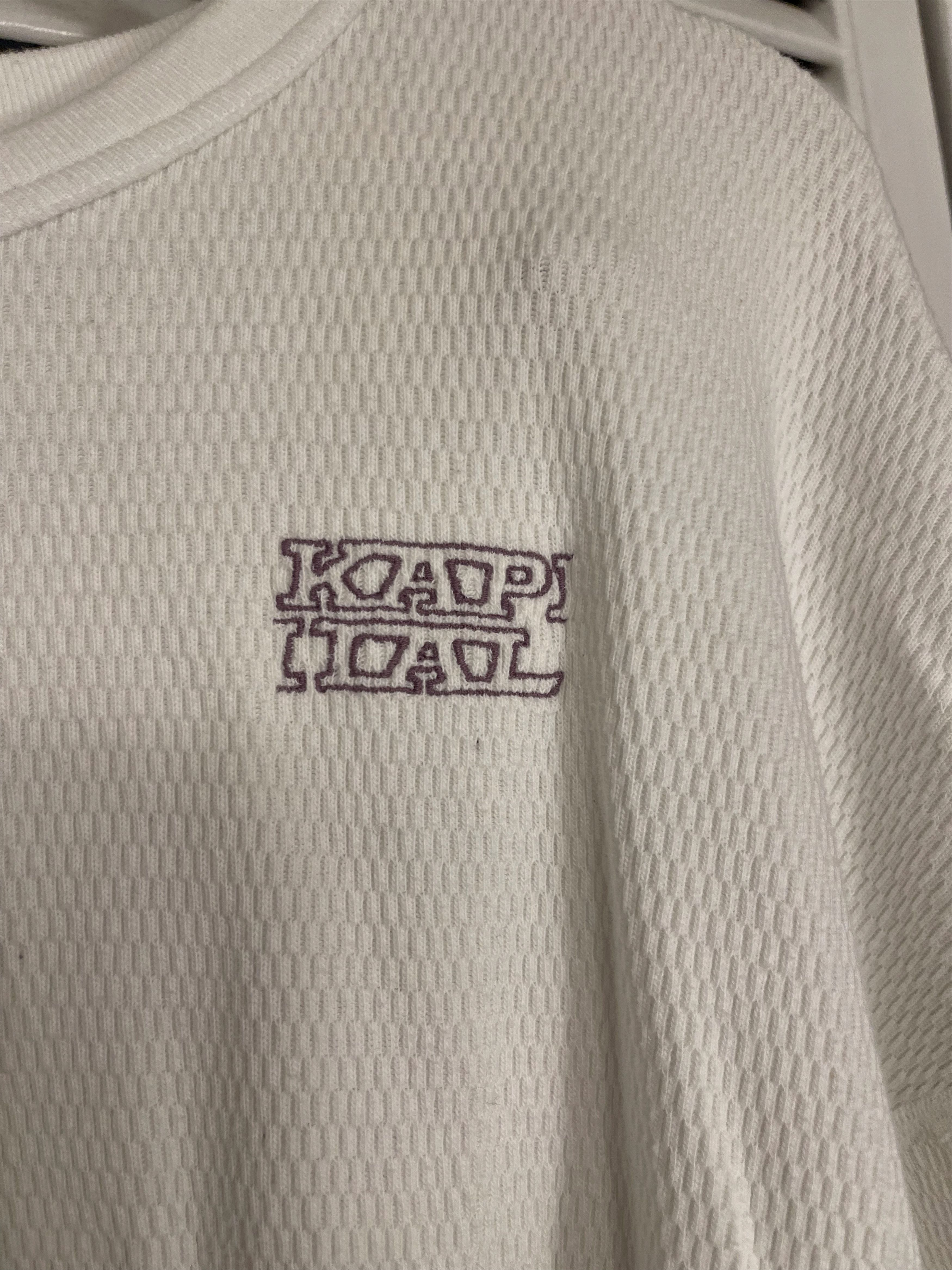 Kapital *FINAL DROP* Kapital Thermal Waffle Knit Logo Sweater Size US L / EU 52-54 / 3 - 2 Thumbnail