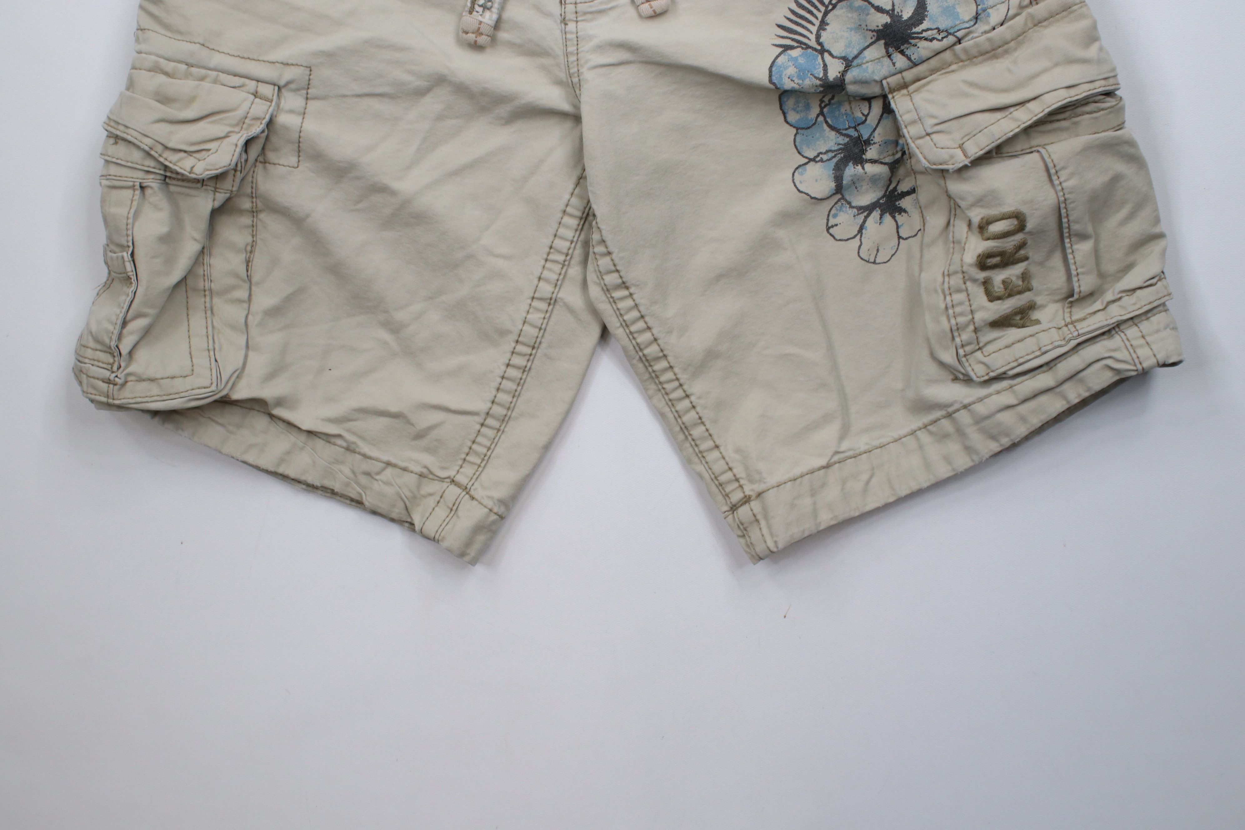 Aeropostale × Vintage Vintage Y2K Aeropostale Flower Heavyweight Cargo Shorts Size US 31 - 4 Thumbnail