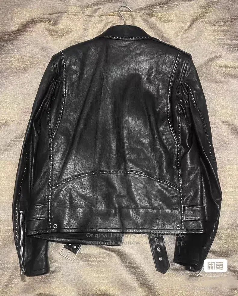 Saint Laurent Paris Saint Laurent Paris Leather jacket Size US M / EU 48-50 / 2 - 2 Thumbnail