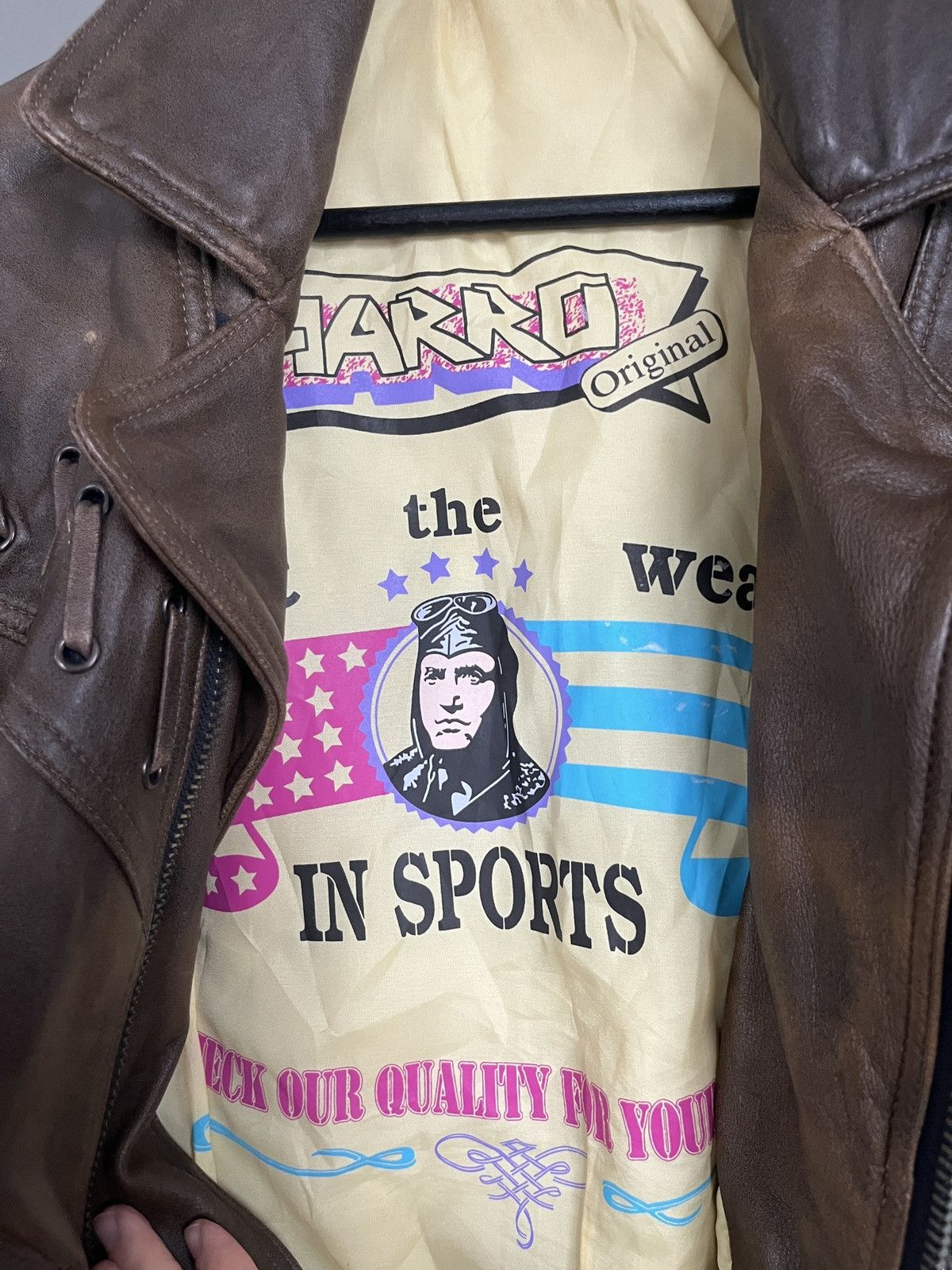 Leather × Vintage Harro Vintage Leather Biker Western Style Jacket Size US M / EU 48-50 / 2 - 3 Thumbnail