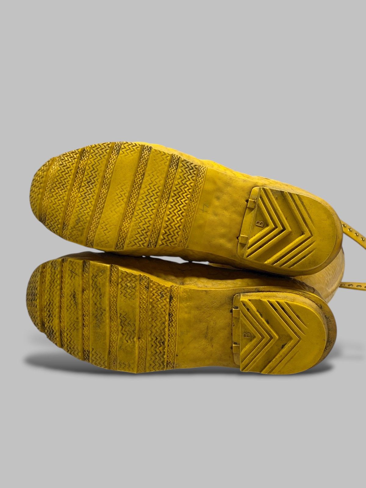 Hunter HUNTER & JIMMY CHOO Special Edition Rain Croc Yellow Boots Size US 4 / IT 34 - 16 Thumbnail