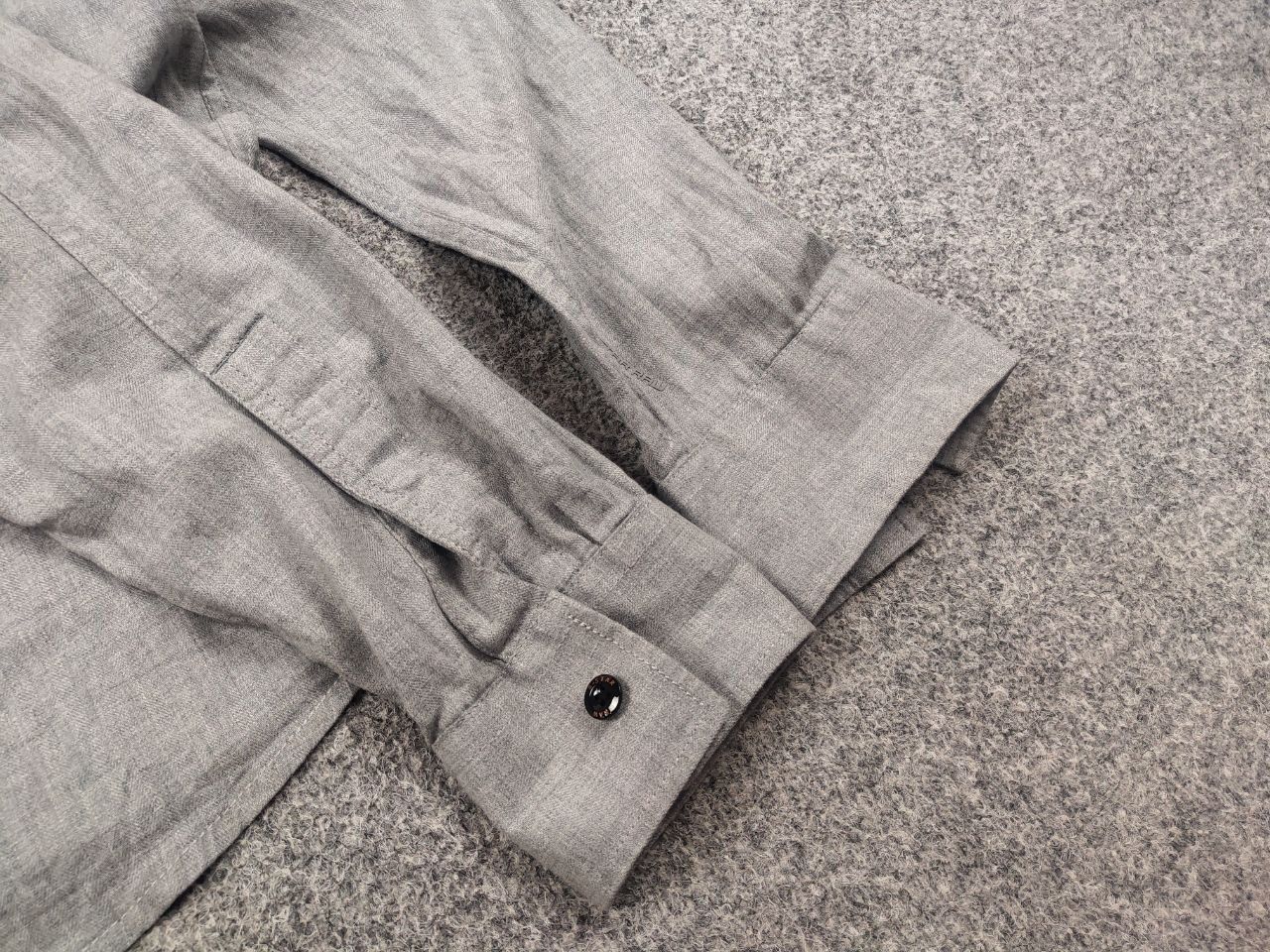 G-Star G Star Raw Rovic Cargo Pocket Gray Long sleeve button Shirt Size US L / EU 52-54 / 3 - 8 Thumbnail