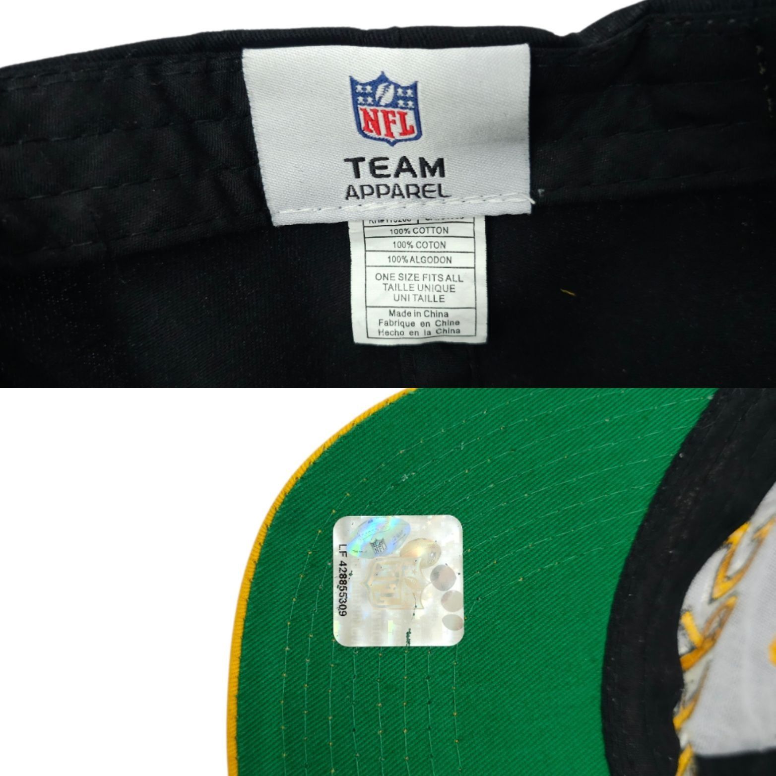 Reebok Pittsburgh Steelers Snapback Hat Cap Tailsweep NFL Reebok Size ONE SIZE - 8 Thumbnail