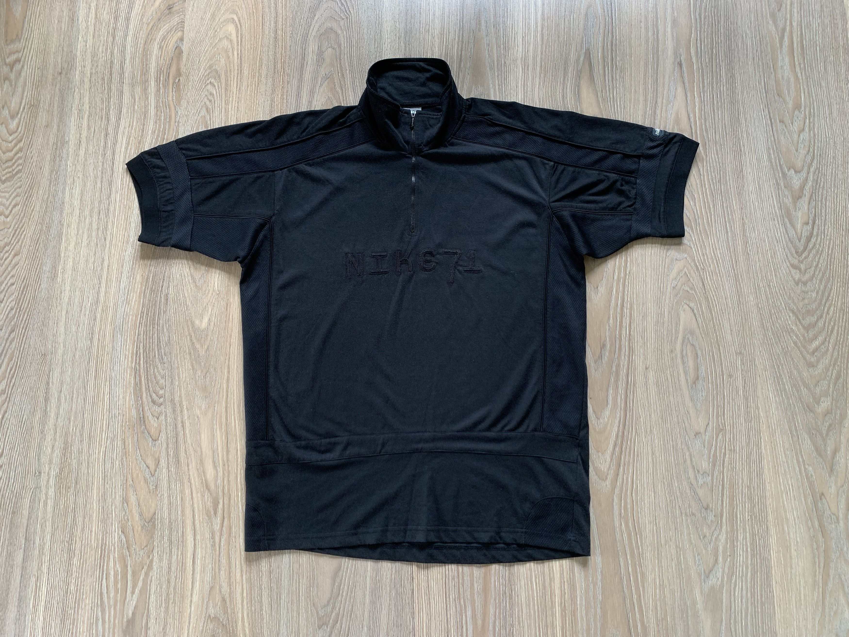 Nike × Vintage Vintage Nike 71 Zip T-Shirt Size US L / EU 52-54 / 3 - 2 Thumbnail