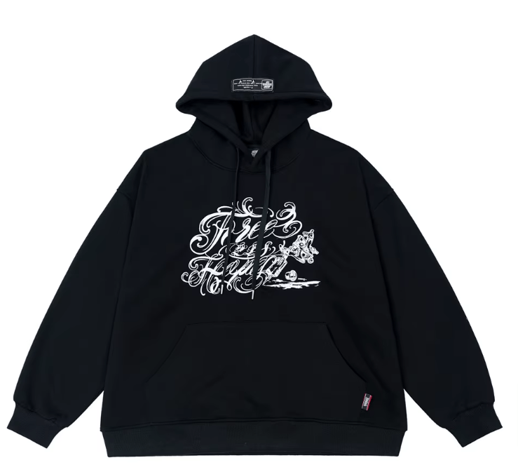 Japanese Brand × Vintage "Battel of Night-Black-L" Hoodie Size US L / EU 52-54 / 3 - 1 Thumbnail