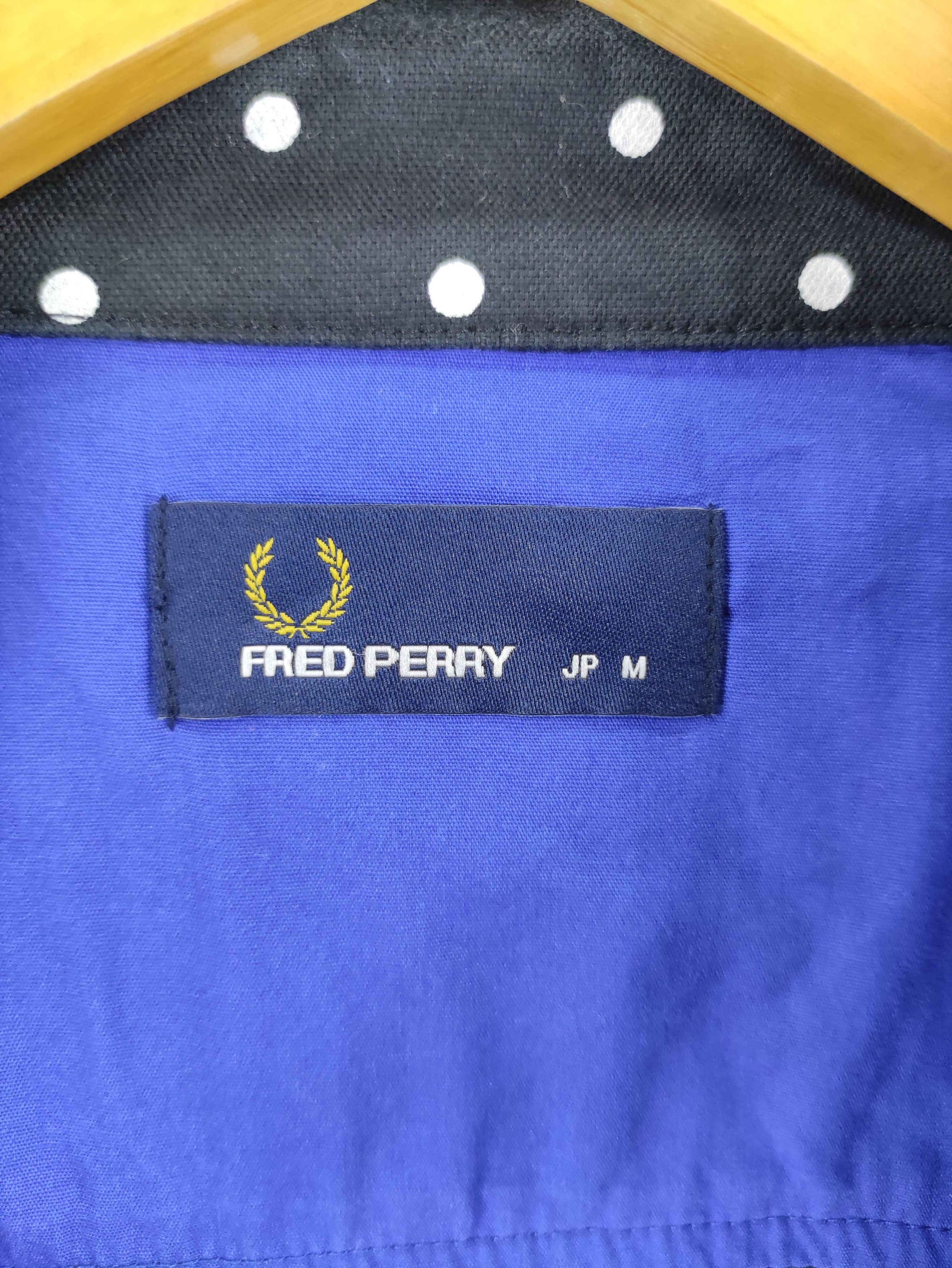 Fred Perry Vintage Fred Perry Polka Dot Jacket Zipper Size US M / EU 48-50 / 2 - 5 Thumbnail