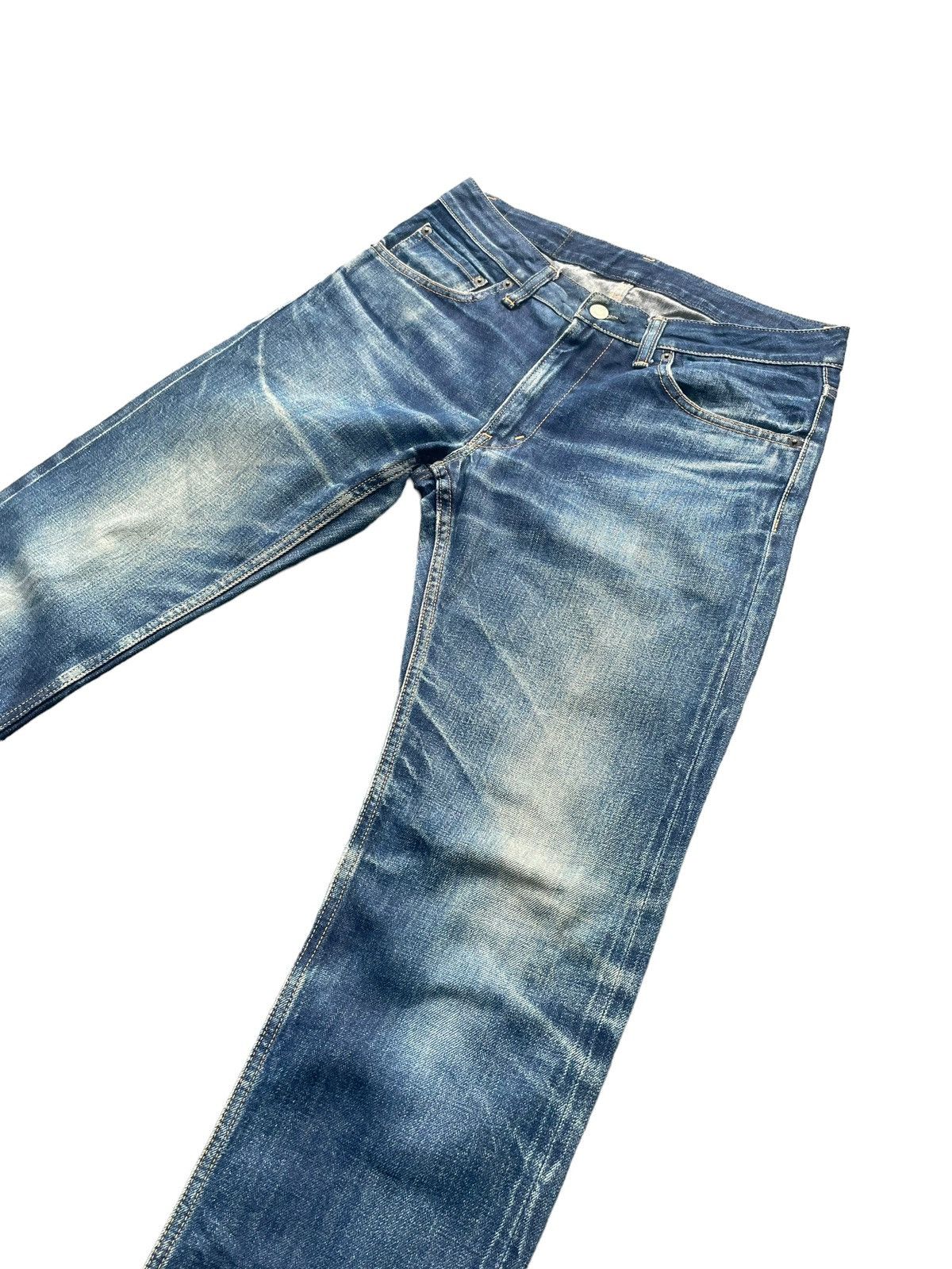 HRMTG HRM Selvedge Distresed Denim Size US 33 - 3 Thumbnail