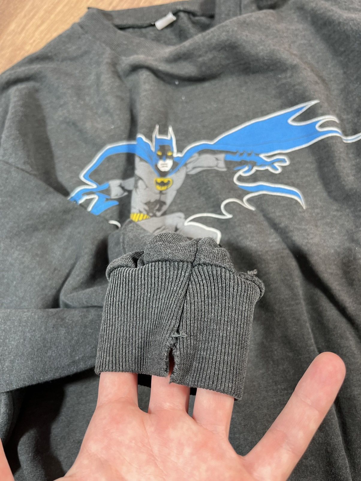 Vintage Vintage 1989 DC Comics Batman Rare Sweatshirt Size US L / EU 52-54 / 3 - 8 Thumbnail