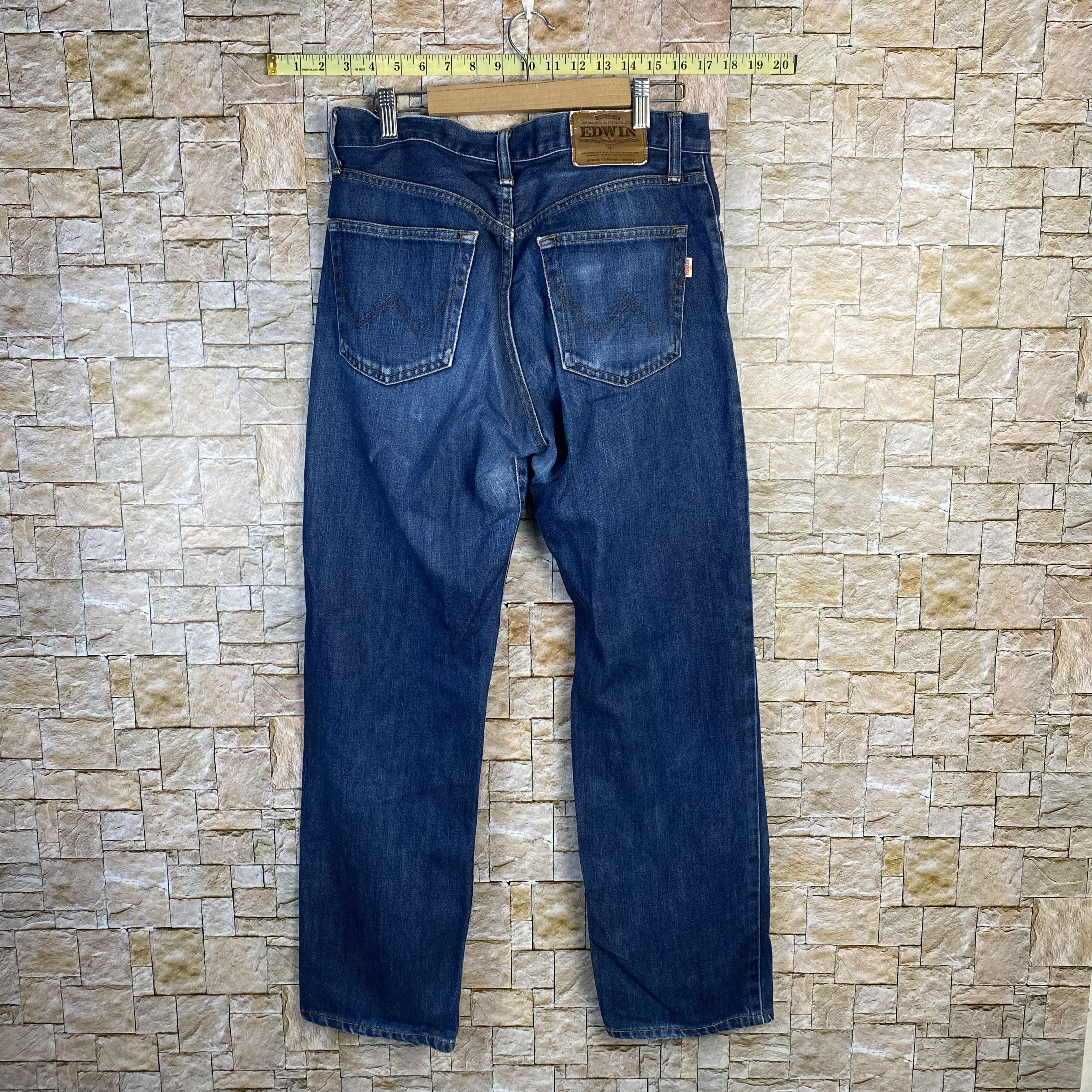 Edwin Edwin vintage Blue Denim Pants #7595 Size US 30 / EU 46 - 13 Thumbnail