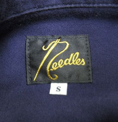 Needles Shirt Back Sateen Cotton Army Black Size US S / EU 44-46 / 1 - 8 Thumbnail