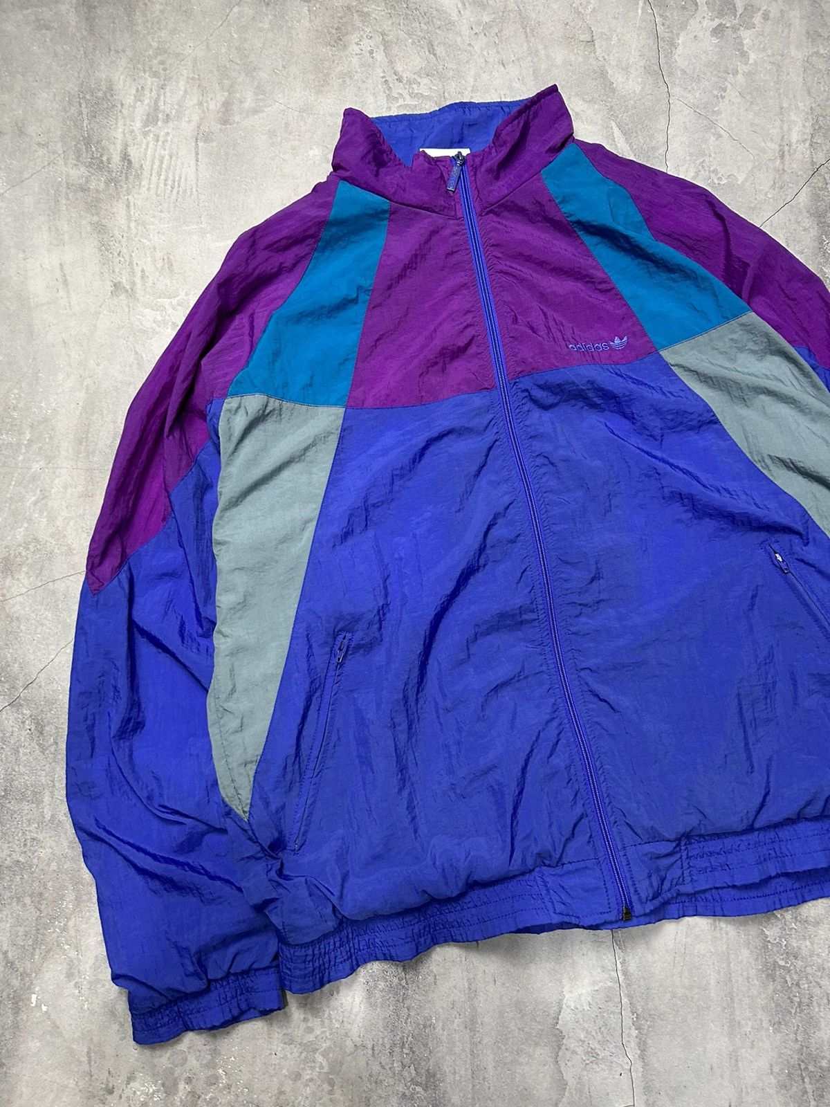 Adidas Vintage Adidas Tracksuit Track Jacket Track Pants Nylon Size US 38 / EU 54 - 4 Thumbnail