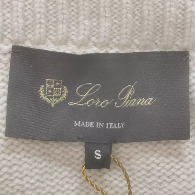 Loro Piana Loro Piana Beige Buttoned Outerwear Jacket- Size US L / EU 52-54 / 3 - 5 Thumbnail