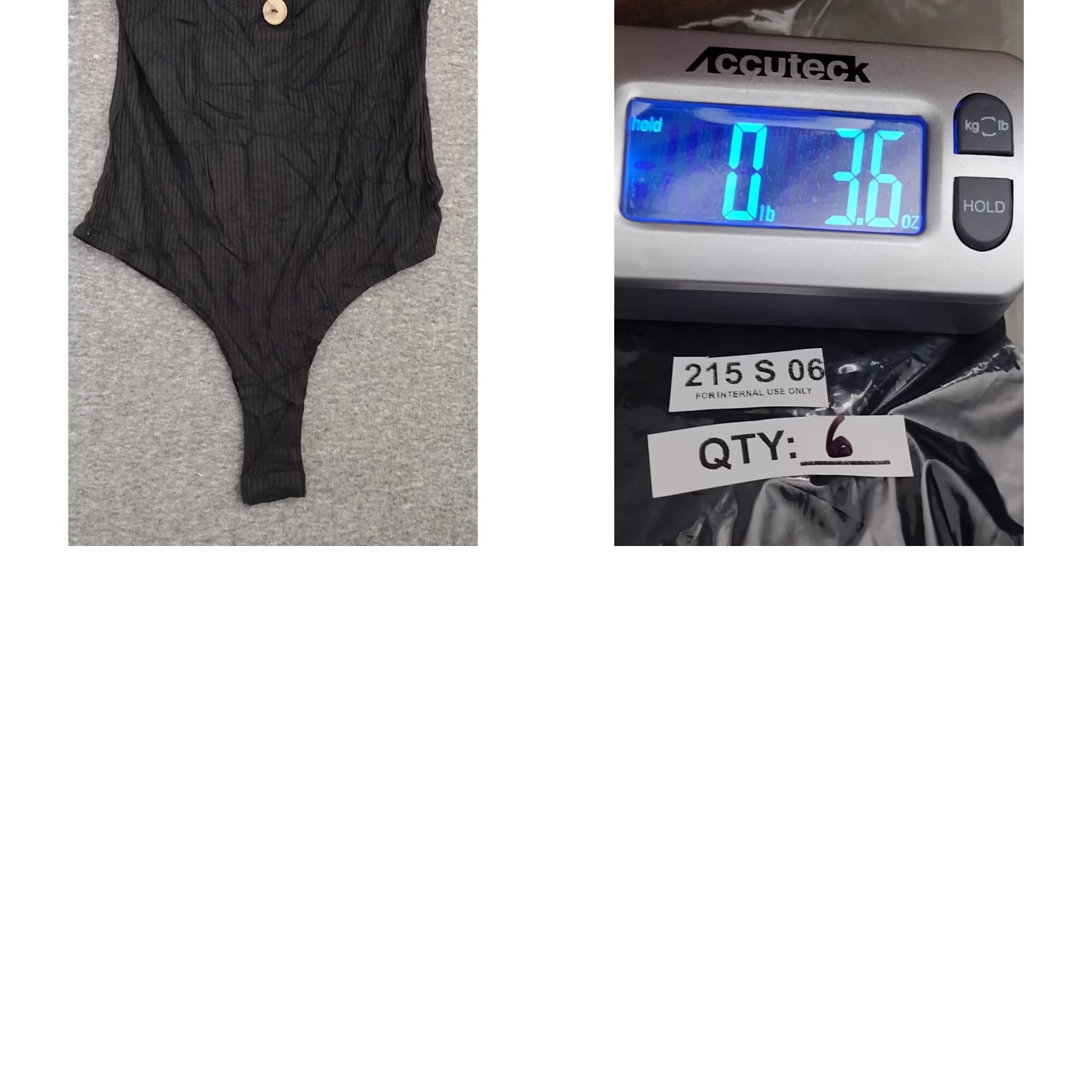 Vintage MAGIA Bodysuit Shirt Women Black Ribbed 3 Button Drop Size M Size M / US 6-8 / IT 42-44 - 8 Thumbnail