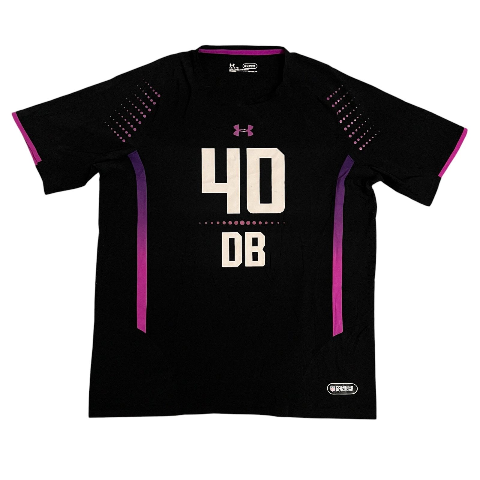 Under Armour Player Issued 2018 NFL Combine Levi Wallace Shirt Size US L / EU 52-54 / 3 - 1 Thumbnail