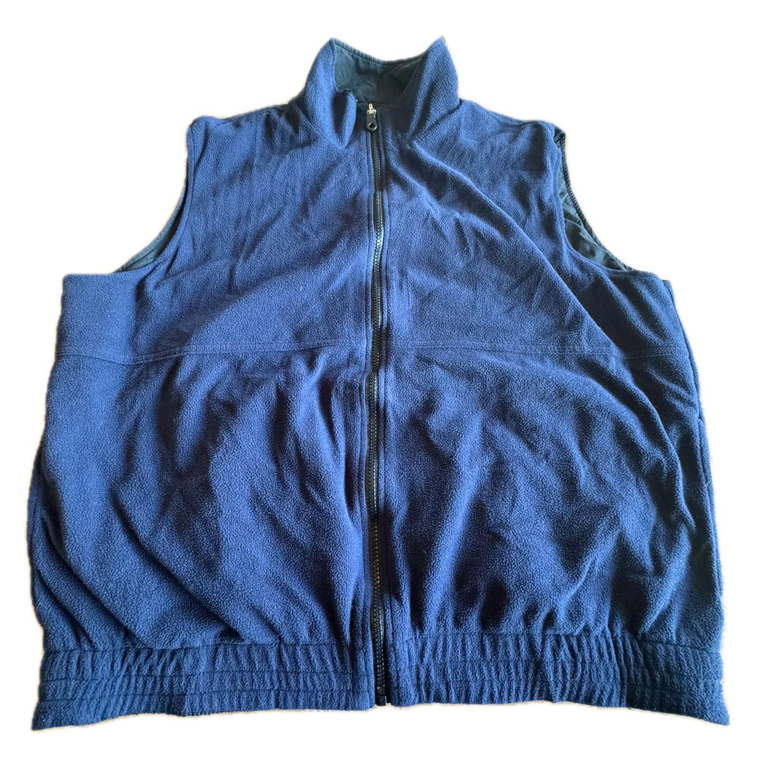 Lone Cypress By Pebble Beach Pebble Beach Blue Reversible Outerwear Vest Mens L Size US L / EU 52-54 / 3 - 1 Thumbnail