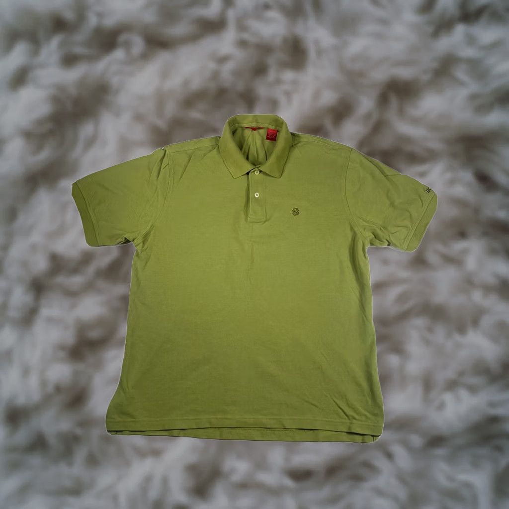 Izod Izod Polo Shirt Men Short Sleeve Size L Green 100% Cotton Solid Polo Rugby Shirt Men’sL Green 100% Cotton Size US L / EU 52-54 / 3 - 1 Thumbnail