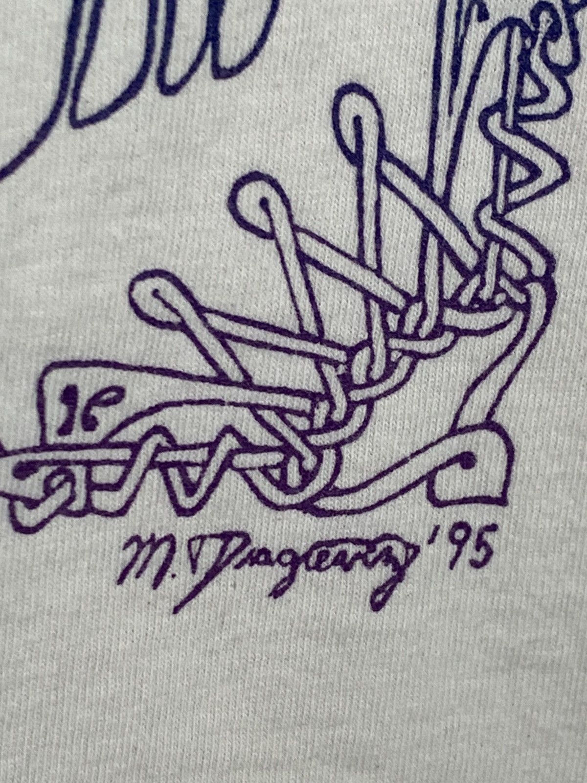 Band Tees *RARE* Vintage 90s Jerry Garcia Grateful Dead Memorial Shirt Size US XL / EU 56 / 4 - 5 Thumbnail