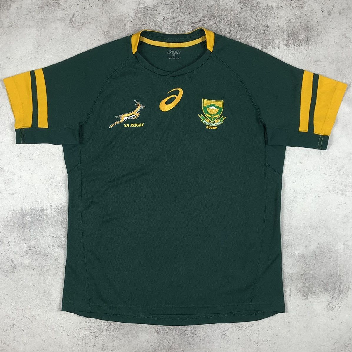 Asics South Africa Rugby SA Asics Jersey Size US L / EU 52-54 / 3 - 2 Thumbnail