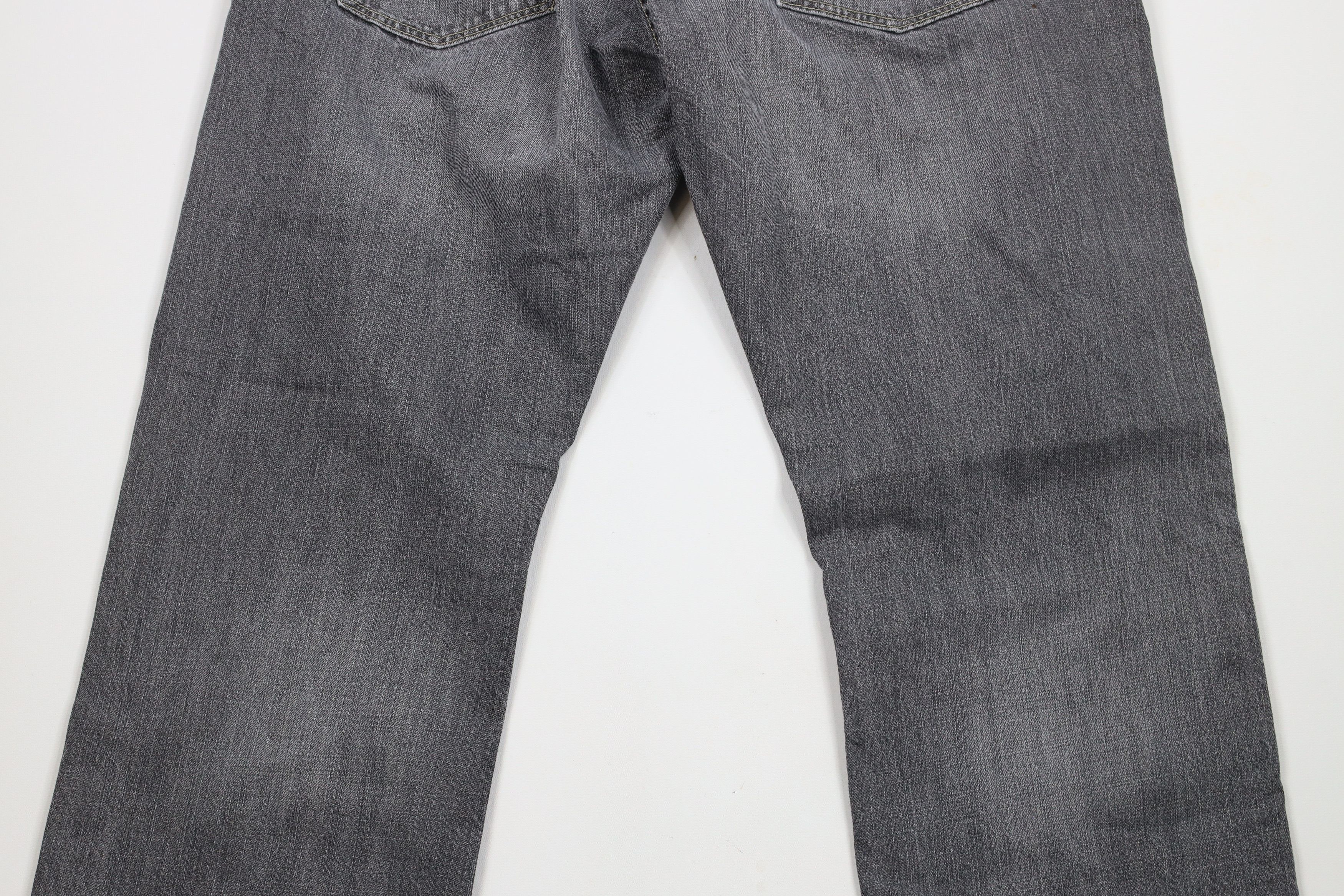 Levi's × Vintage Vintage Y2K Levis 514 Straight Leg Denim Jeans Gray Cotton Size US 36 / EU 52 - 11 Thumbnail