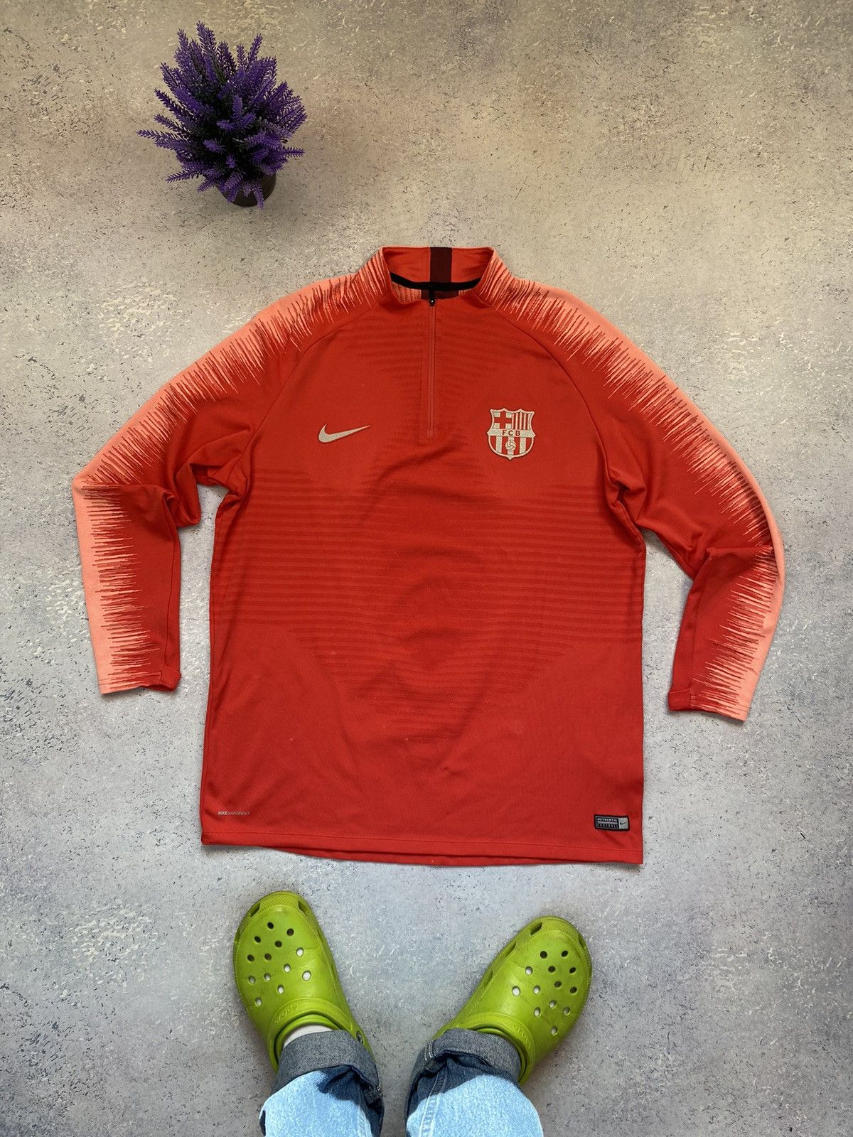F.C. Barcelona Nike Nike FC Barcelona Long Sleeve Vaporknit Grailed
