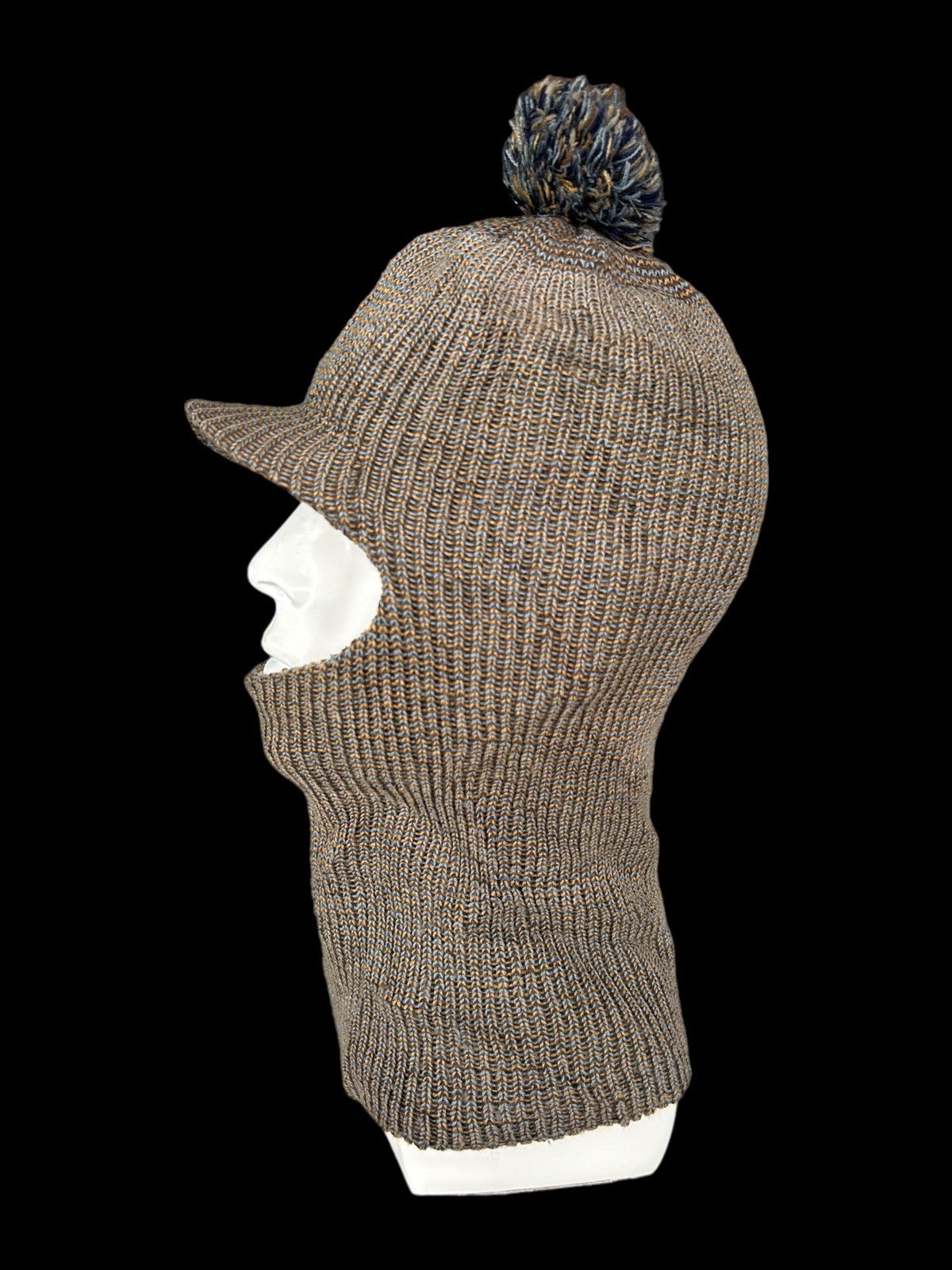 Japanese Brand × Kapital × Vintage Balaclava Masked knitt Hats Rare ☠️ Size ONE SIZE - 1 Thumbnail