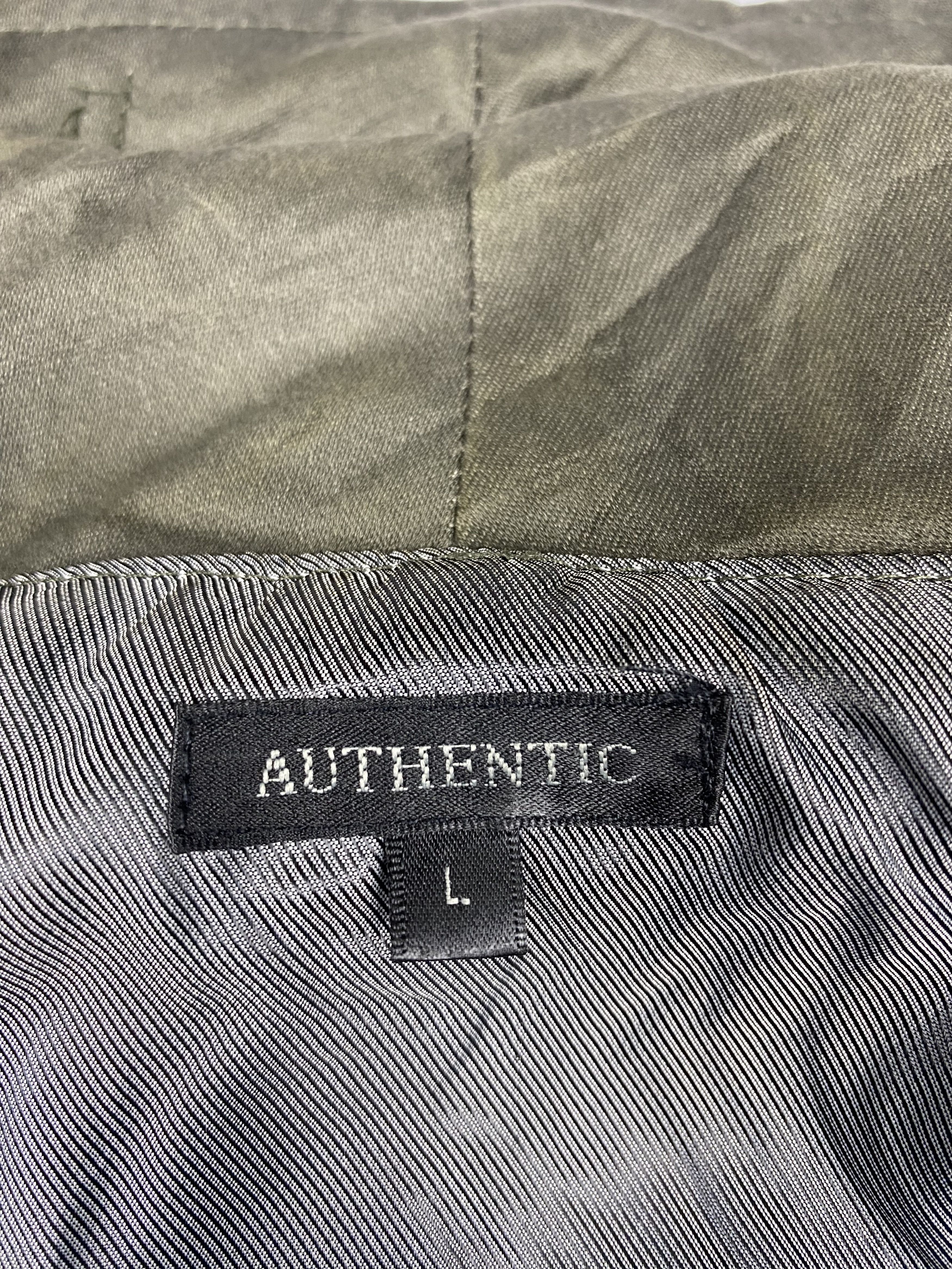 Japanese Brand Vintage Authentic Multi Pocket Zip Up Utility Jacket Size US L / EU 52-54 / 3 - 9 Thumbnail
