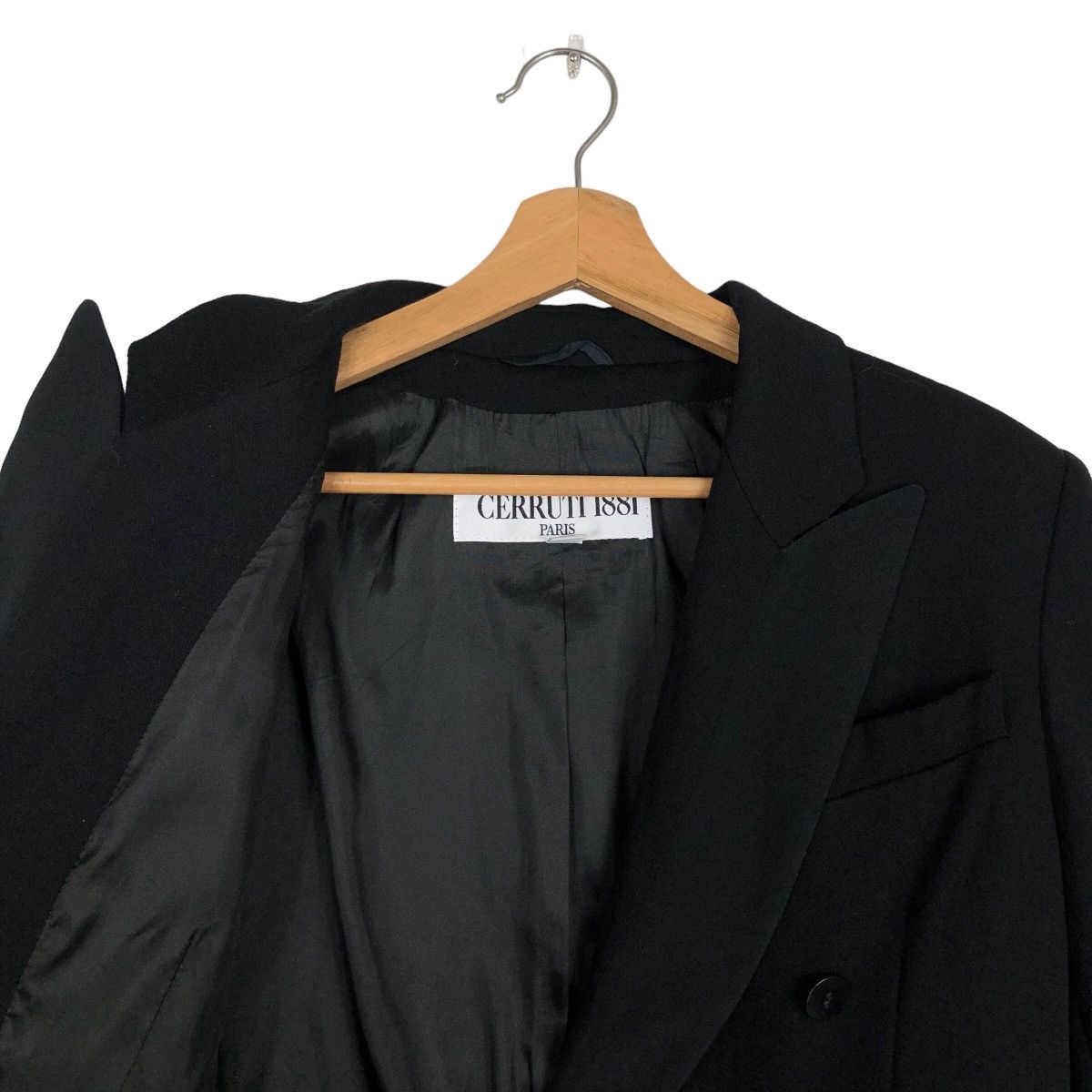 Japanese Brand 🔥Casual Cropped Coats Jacket Cerruti 1881 Paris Size XXS / US 00 / IT 34 - 10 Thumbnail