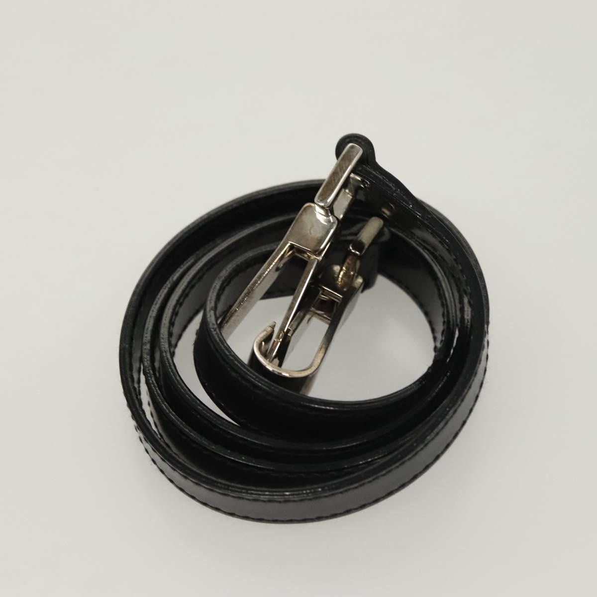 Gucci GUCCI Hand Bag Enamel Black Gold 000 2113 000 2113 Size ONE SIZE - 22 Thumbnail