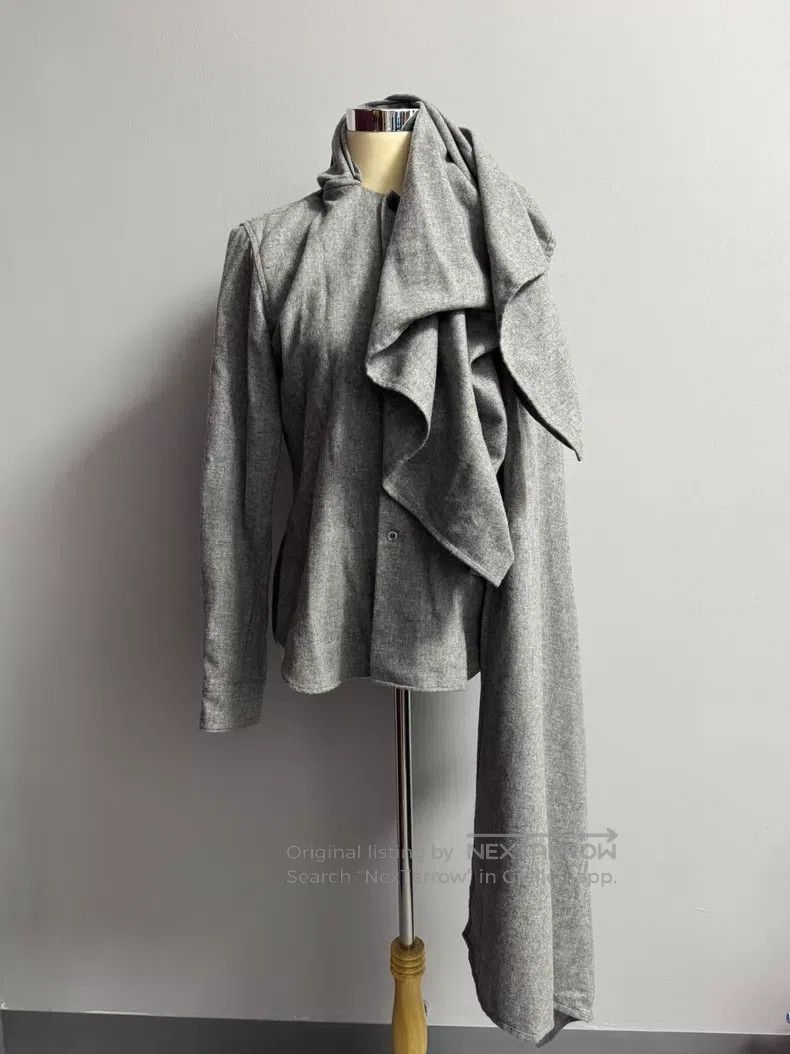 Comme des Garcons Comme des Garcons Faux two-piece grey shirt Size M / US 6-8 / IT 42-44 - 1 Thumbnail