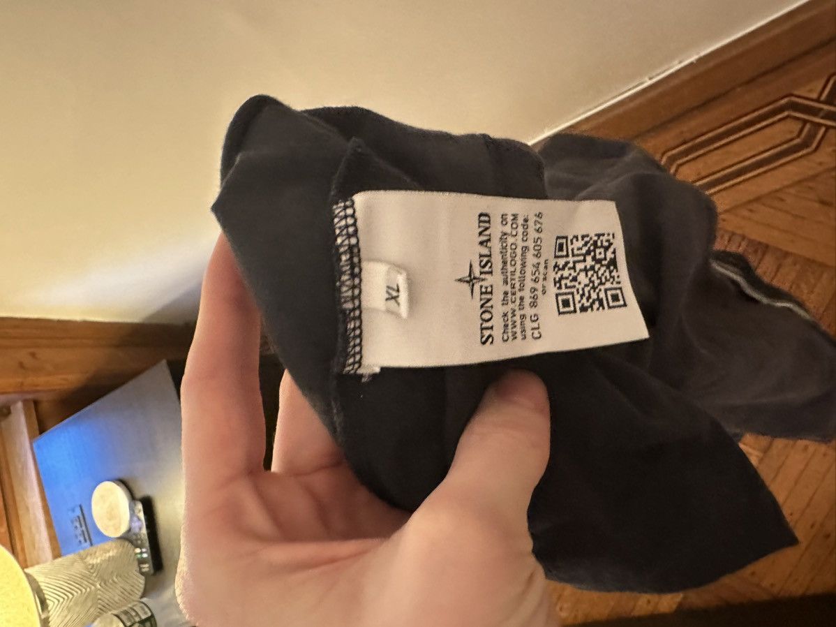 Stone Island Stone Island Polo Black Size US XL / EU 56 / 4 - 4 Thumbnail