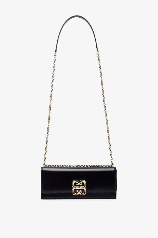 Givenchy o1srvl11e0625 Size:OS/4G Small Chain Black Clutch in Black Size ONE SIZE - 3 Thumbnail
