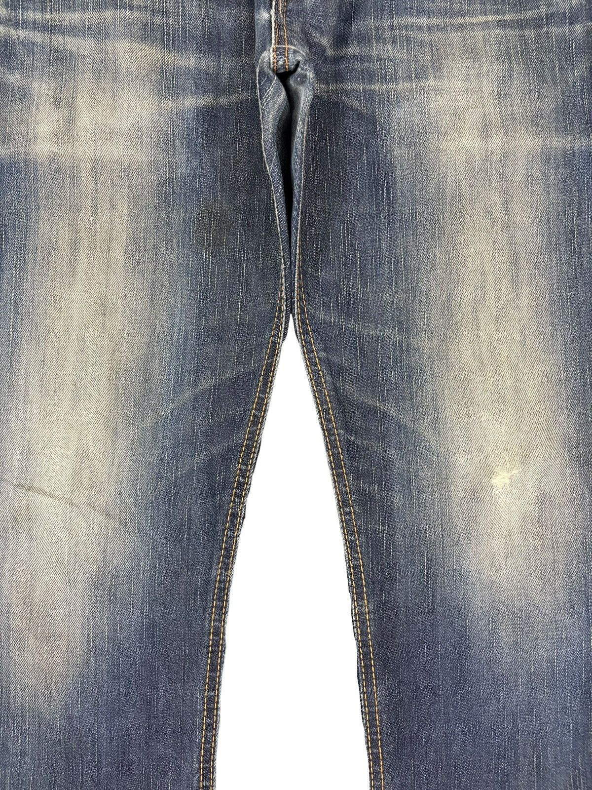 Edwin New Vintage Edwin 505 Selvedge Mud Wash Buckle Back Jeans Size US 30 / EU 46 - 6 Thumbnail