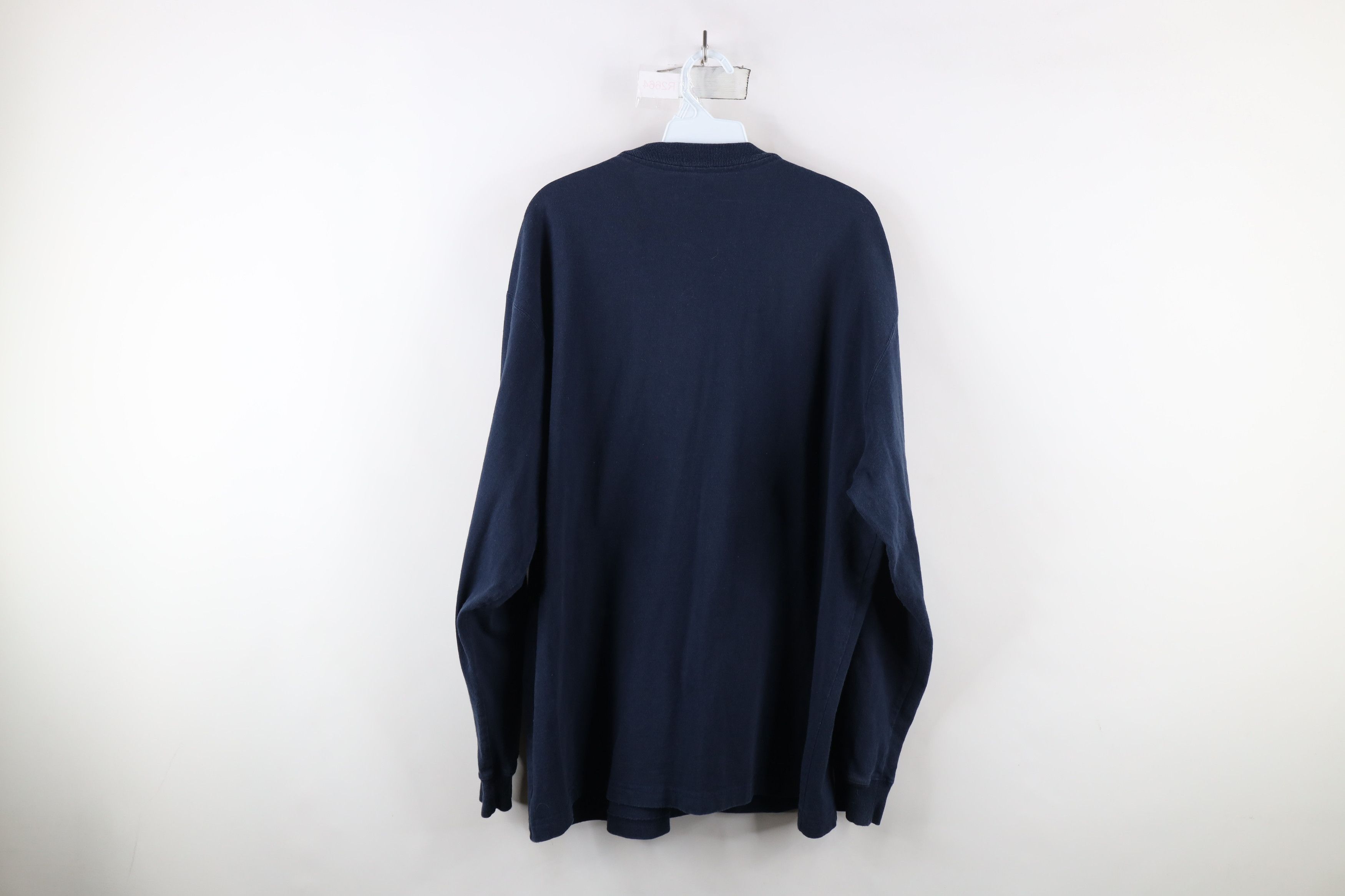Carhartt × Vintage Vintage Carhartt Heavyweight Long Sleeve Henley T-Shirt Size US L / EU 52-54 / 3 - 8 Thumbnail
