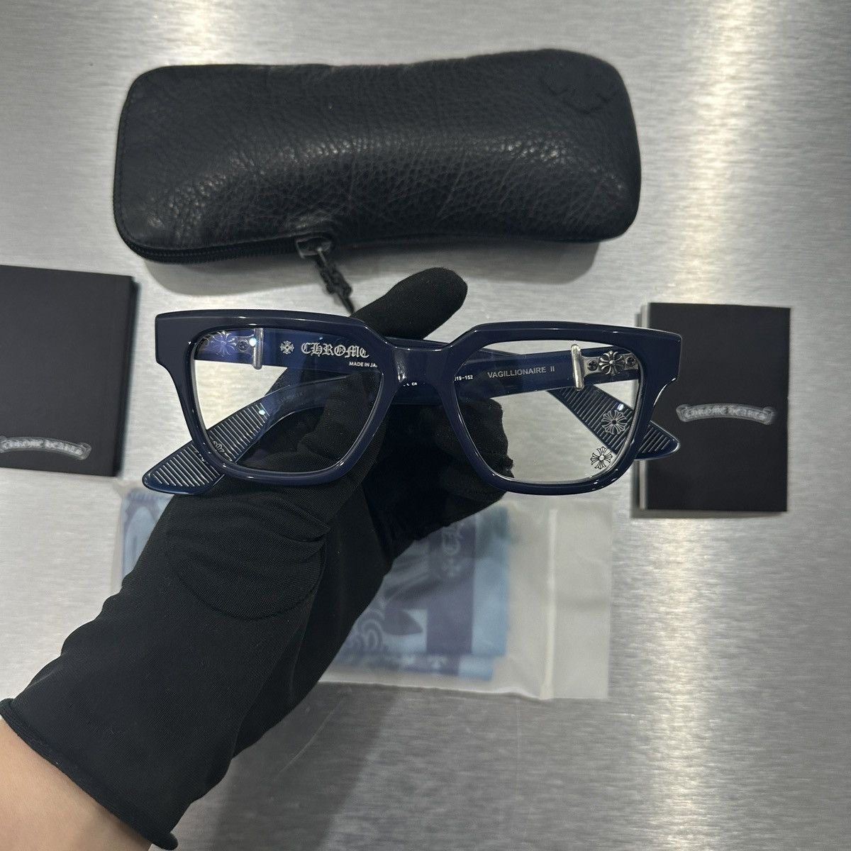 Chrome Hearts CHROME HEARTS VAGILLIONAIRE II EYEGLASSES Size ONE SIZE - 3 Thumbnail