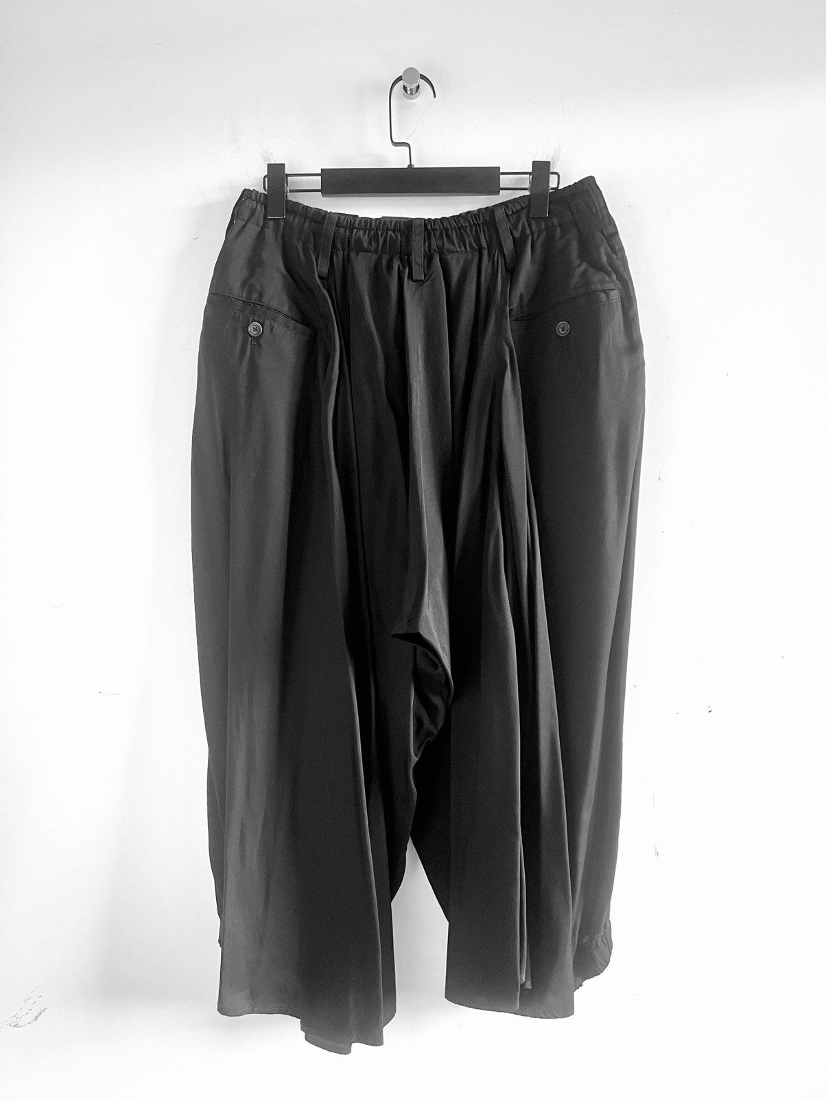 Yohji Yamamoto Yohji Yamamoto Pour Homme SS19 - Cupra Twill Crow Pants Size US 30 / EU 46 - 13 Thumbnail