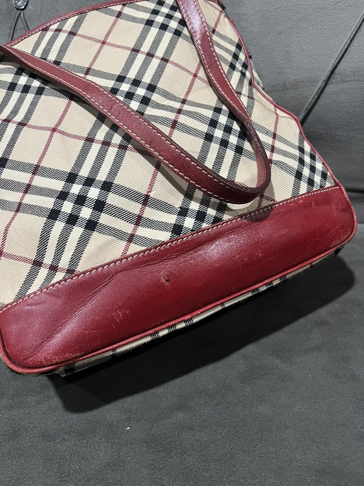 Burberry Auth BURBERRY Nova Check Blue Label Shoulder Bag Canvas Size ONE SIZE - 13 Thumbnail