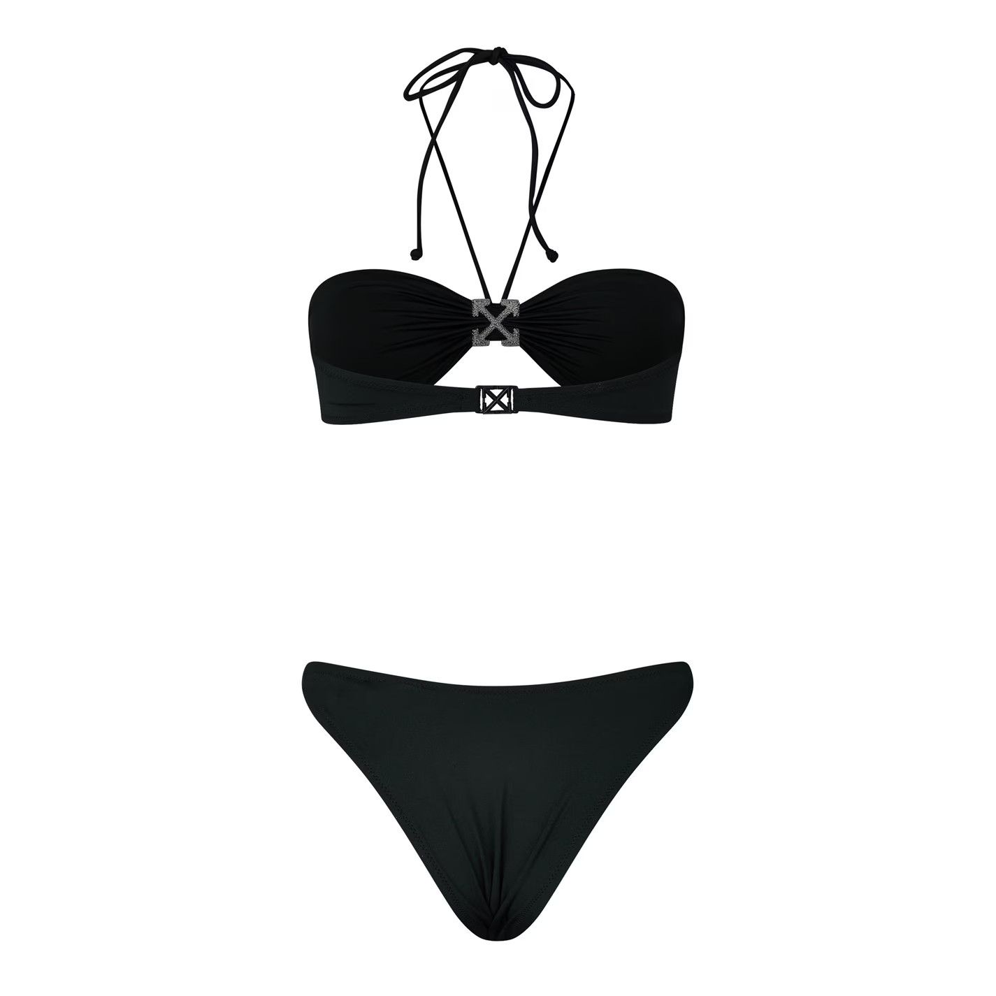 Off-White o1g2r1mq0125 Size: 36 / Bikini Set in Black Size ONE SIZE - 2 Thumbnail