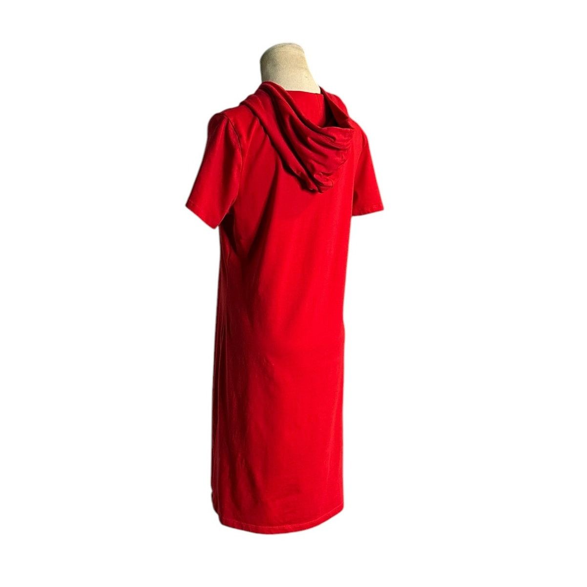 Calvin Klein Calvin Klein red short sleeves mini hoodie dress size Medium Size M / US 6-8 / IT 42-44 - 12 Thumbnail