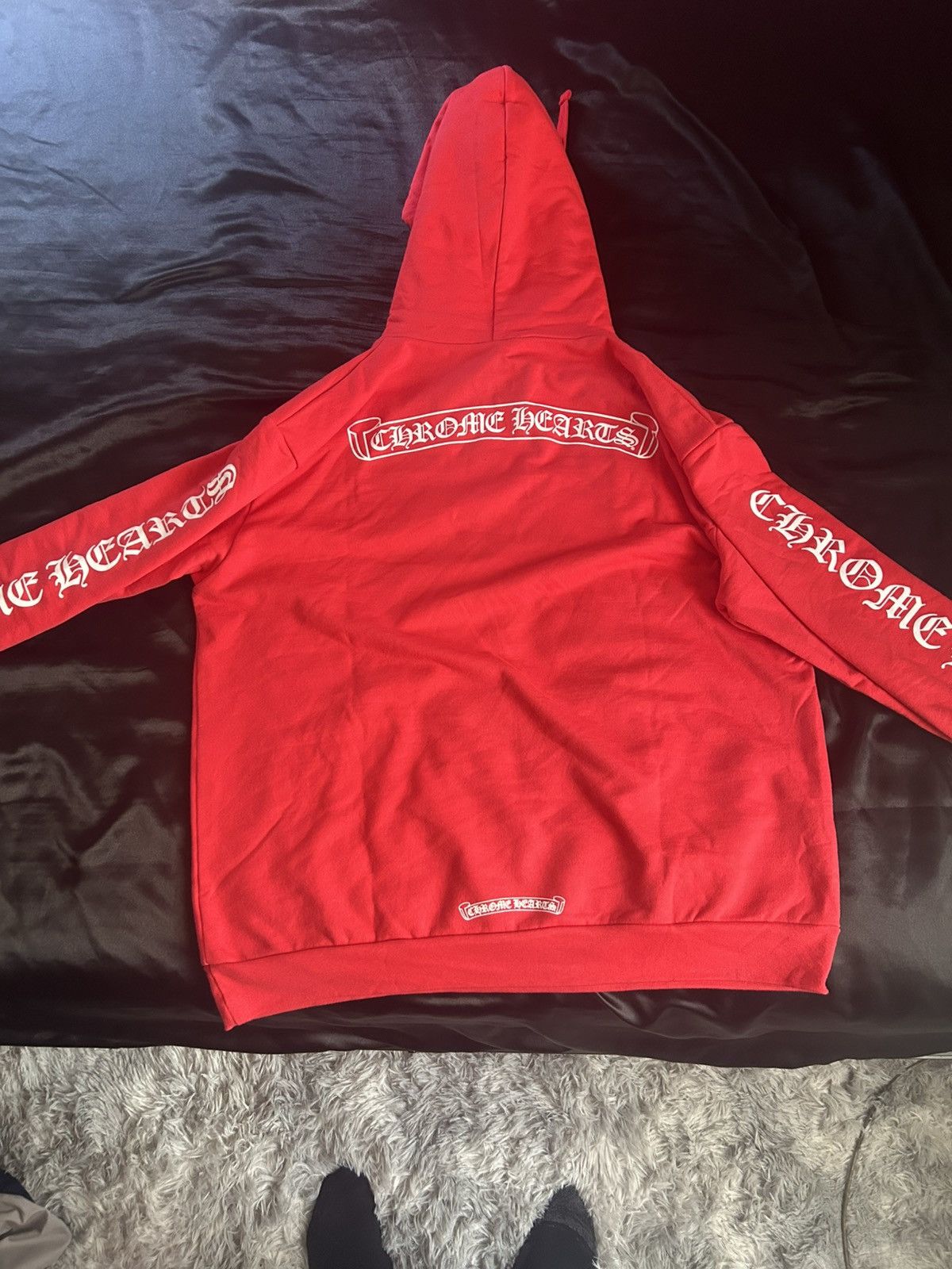 Chrome Hearts Chrome Hearts Red Hoodie Size US M / EU 48-50 / 2 - 1 Thumbnail
