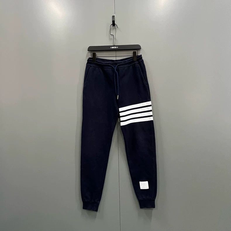 Thom browne Size 1 Dark blue four-striped drawstring sweat