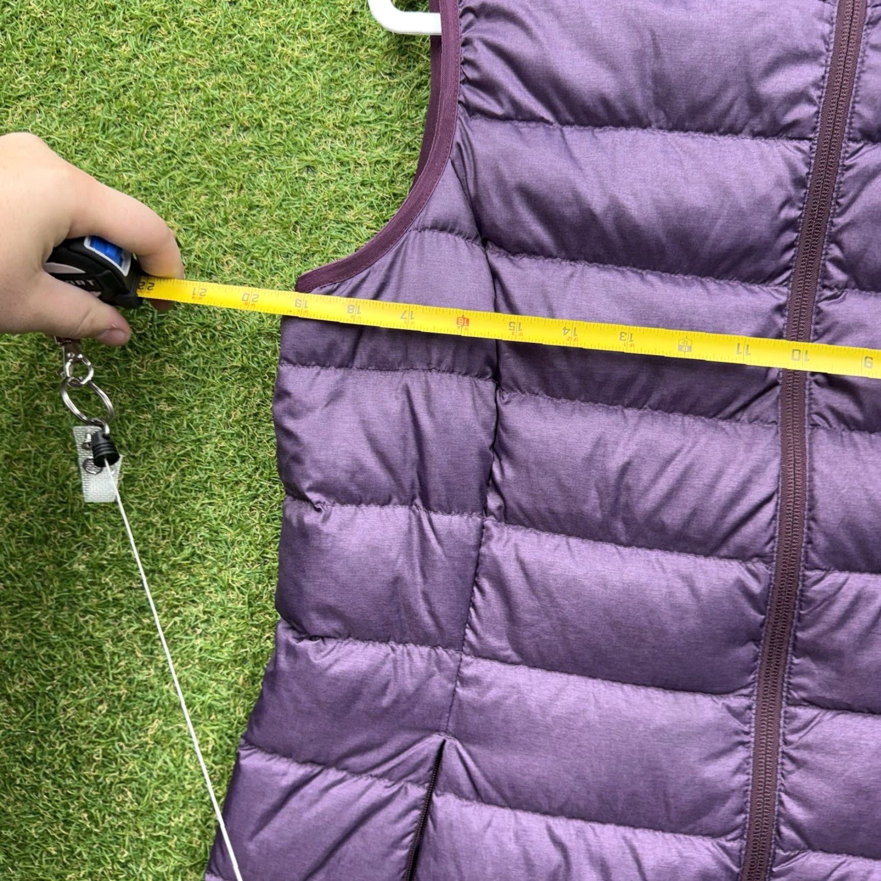 Eddie Bauer Eddie Bauer Vest Womens Large Purple Puffer Down First Ascent Storm 800 Packable Size L / US 10 / IT 46 - 4 Thumbnail