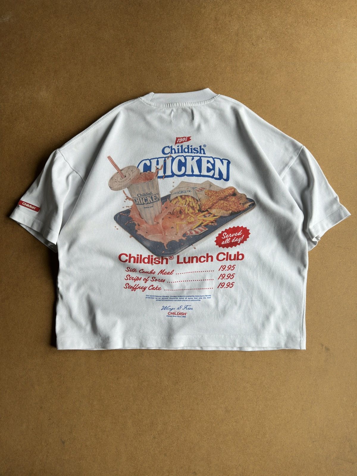 CHILDS 1995 Childish Chicken Lunch Club Box Tee Size US M / EU 48-50 / 2 - 1 Thumbnail